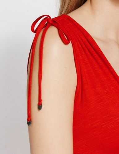 Beach Cover Sun Dress ~UK 16~ Gorgeous M/&S COLLECTION Red Sleeveless Dress