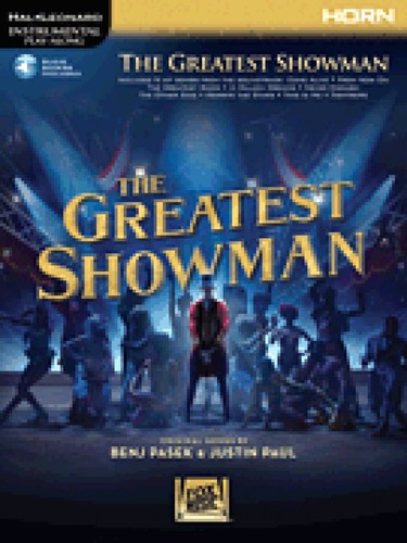 The Greatest Showman Instrumental Play-Along Series for Horn NEW 000277394