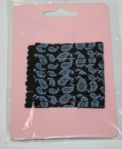 12 pcs Wide Flat Bobby Pin Slides Please Choose!
