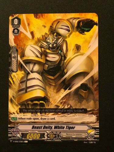 White Tiger V-EB06//038EN C Cardfight Nova Grappler Beast Deity