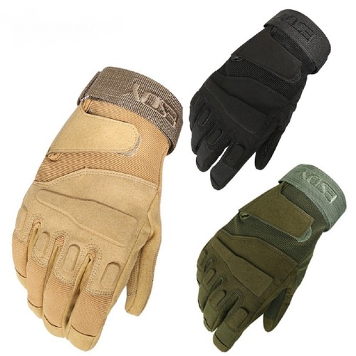Outdoor Sports Gloves Army Gloves Green Tactical Gear Full Finger