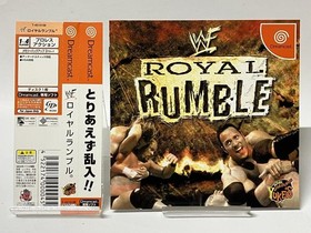 DC Royal Rumble WWF Dreamcast with obi