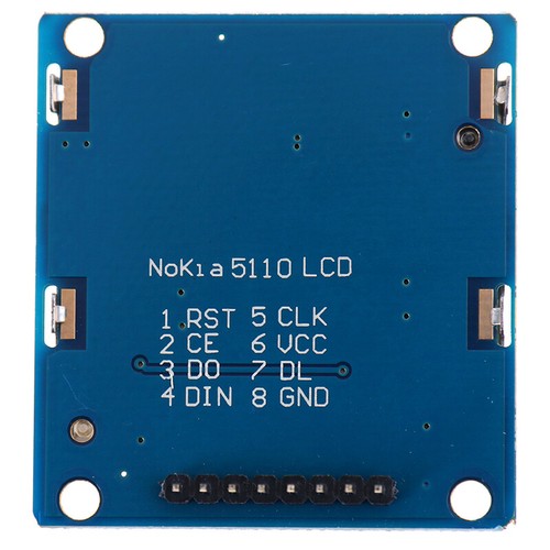 84x48 LCD Module Blue Backlight Adapter PCB 5110 LCD For Arduino HU