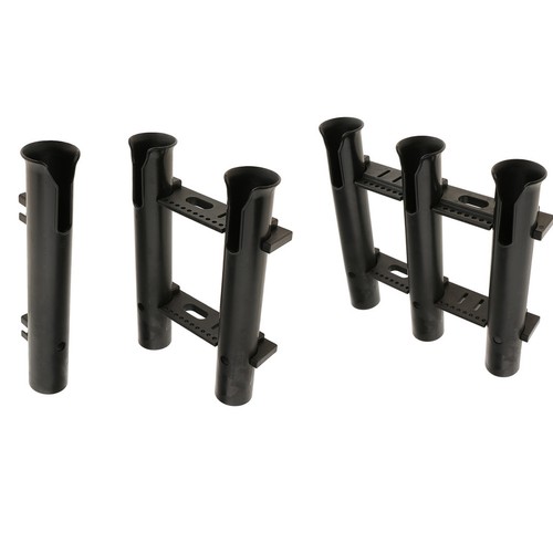 2 3 Tubes Fishing Rod Holder Pole Rest Rack for Yacht Boat Kayak Fishing 1