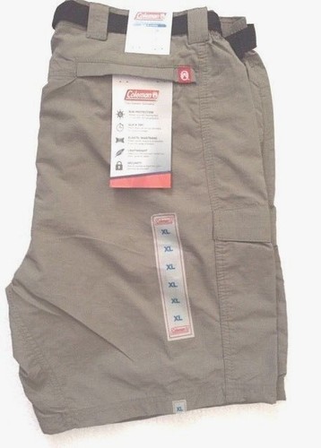 Men/'s Coleman Cargo Short Séchage Rapide avec poche pour téléphone portable//Eucalyptus 65 $