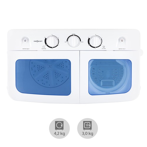 Mini Waschmaschine 4.2 kg Miniwaschmaschine B-WARE Schleuder Camping Pumpe