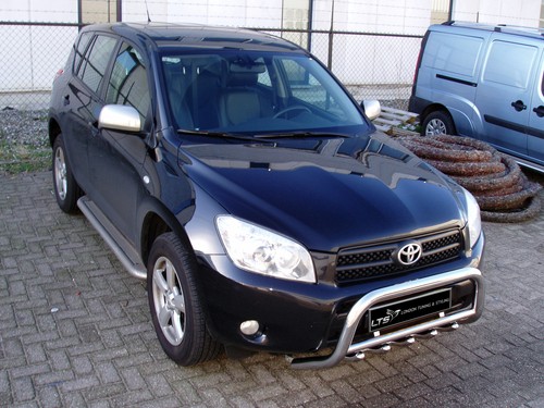 Toyota RAV4 2006-2012 chrome essieu nudge a-bar bull bar