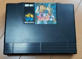 NG SNK NEO GEO AES ART OF FIGHTING 2 PLUS BOOK GOOD CONDITION JPN IMPORT