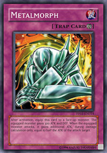 Unlimited Edition Moderately Playe Super Rare PP01-EN014 YuGiOh Metalmorph