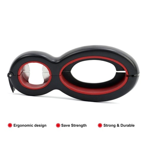 6in1 Multi-Tool Bottle Soda Soup Can Jelly Jar Beer Opener Twist off kA