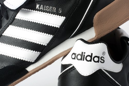 adidas Man Kaiser 5 Goal Indoor Football Boots Studs Trainers Sports Shoes Black