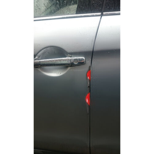 Blue Car Door Protectors Reflectors Door Guards Prevent Scratches Protect Edges