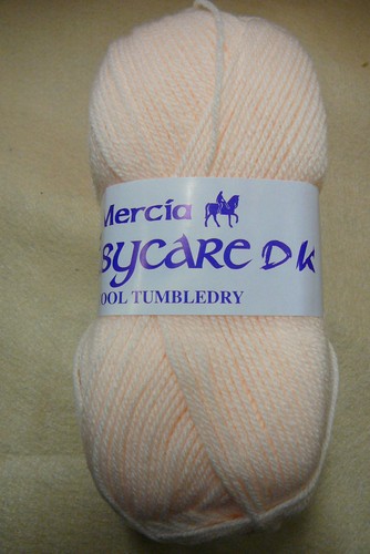 FULL PACK 10x100g Balls Easicare Baby Double Knit Peach