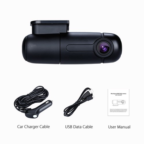 Blueskysea 1080P Capacitor B1W Vehicle Dashboard Recorder Black Box /& 2 Brackets
