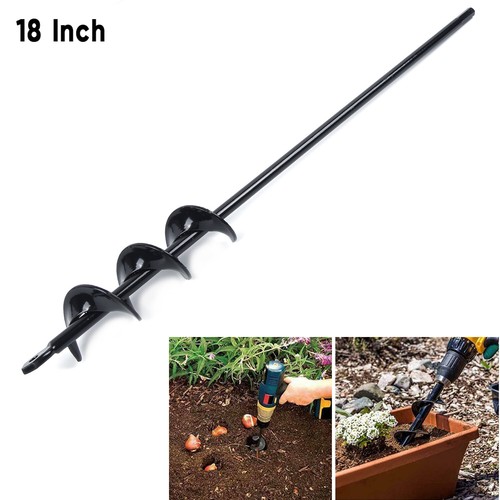 Roto Jardiniere Jardin Auger Drill Bit Sol Digger Attachment Yard Butler Ampoules