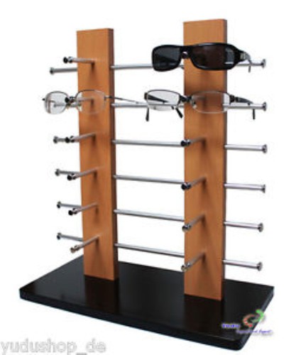Exhibitor Eyeglass Wood für 12 nr:121038 glasses