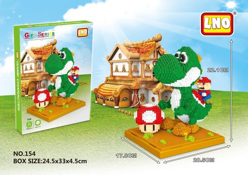 LNO Baukästen Kinder Figur Baukästen Figur Block Neu Blockstein1822 Pcs