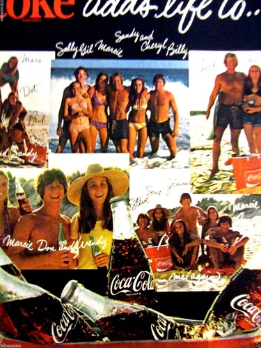 1977 Coca Cola Coke Adds Life ORIGINAL PRINT Ad-8.5 x 11/"