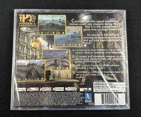RARE NEW Hidden & Dangerous Sega Dreamcast Game HTF Shooter Complete & SEALED!