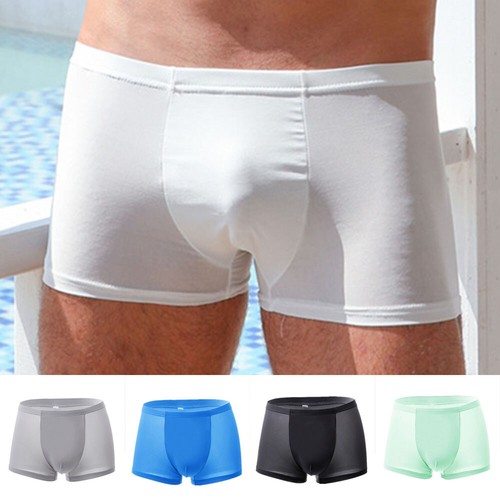 Herren Durchschauen Short Boxershorts Slip Männer Unterwäsche Unterhose L-3XL