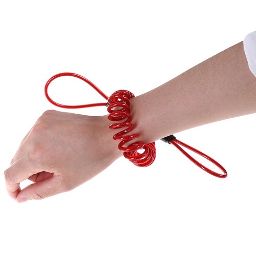 1.8m cable bicycle lock rope wire anti-theft rope motorcycle scooter disc Z*