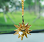 1PCS Colorful 80mm Suncatcher Crystal Snowflake Wedding Hanging Decor Ornament 