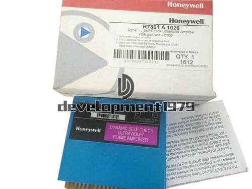 ONE New Honeywell R7861 A 1026 Self Check Ultraviolet Flame Amplifier 