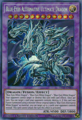 Free Shipping TN19-EN001 Near Mint Blue-Eyes Alternative Ultimate Dragon