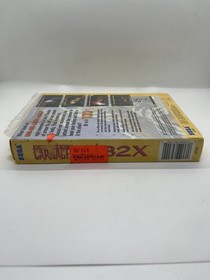 COSMIC CARNAGE Sega Genesis 32X Game CIB Tested Works • Complete w/ Manual & Box