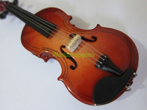 1//6 Scale Violin with Case Hot Musical Instrument for 12/" Action figure Toys