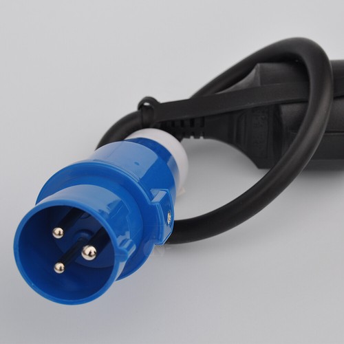 Adapter Kabel CEE Stecker Schuko Kupplung 3x 2.5mm² 50cm Campingadapter