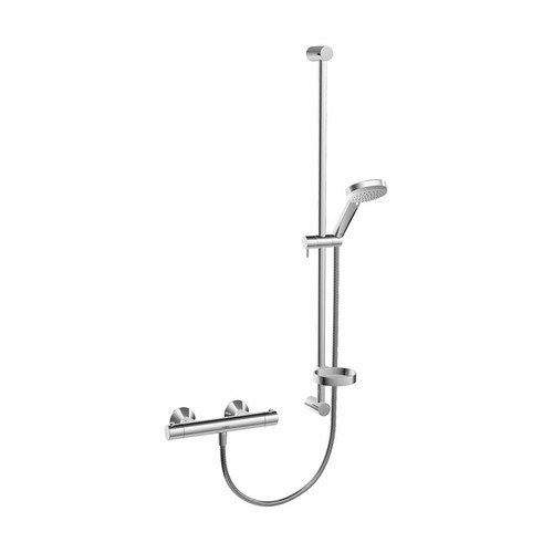 HANSAUNITA Thermostat-Brausebatterie mit Brausegarnitur 48130131
