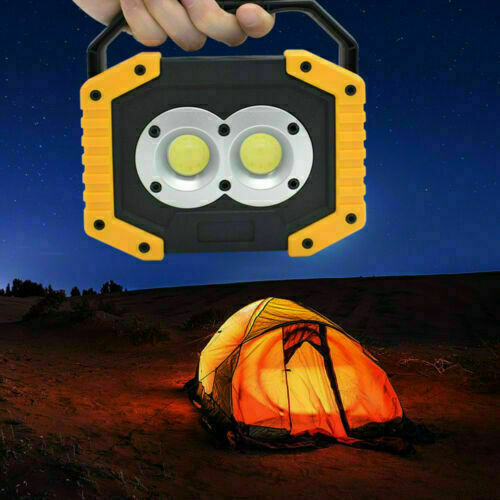 30W LED Light Rechargeable Car Building Work Torch USB Charge Lamp Camp Bright