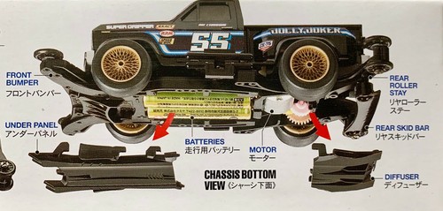 TAMIYA 95298 Mini 4WD JOLLY-JOKER Premium AR Chassis