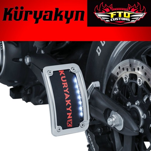 Kuryakyn SIDE-MOUNT LICENSE PLATE HOLDERS AND MOUNT BRACKET 3189