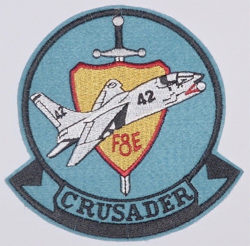 Aufnäher Patch Abzeichen French Navy Crusader F8E .........A4704