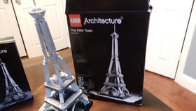 Lego Architecture Set 21019 The Eiffel Tower Complete with Box and Instructions
