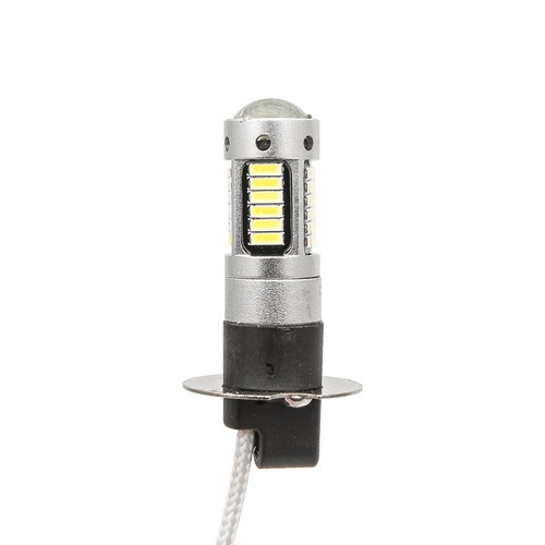 2x H3 40-SMD 4014 LED Bulbs XENON Cool White 6000K Car Fog Light Lamp DC 12V