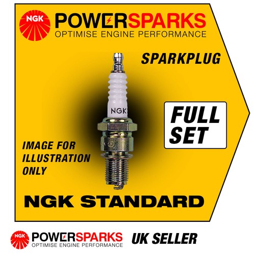 JAGUAR X-TYPE 2.5 V6 02//01-02//08 AJ25 NGK STANDARD SPARK PLUGS x 6 TR6AP-13E