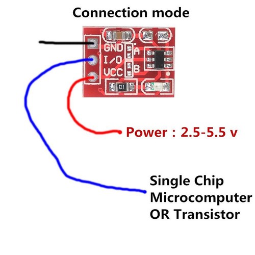 Practical 10X TTP223 Capacitive Touch Switch Button Self-Lock Module for Arduino