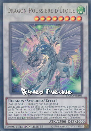 DUPO-EN103 Yu-Gi-Oh VF//ULTRA Dragon Poussière d/'Etoile DUPO-FR103