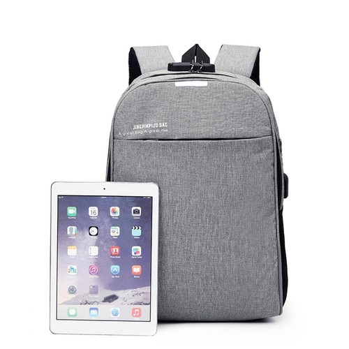 Men Women Anti-theft Laptop Notebook Backpack Rucksack USB Charge School Bag
