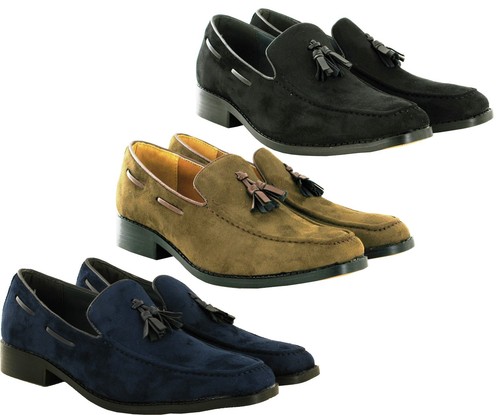 Pull homme front tassel casual parti à enfiler chaussures uk taille 6-11