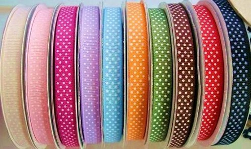 25 yards Grosgrain Ribbon 3//8/" Polka Dot//Roll//Craft//Supply R14-Green *FREE SHIP