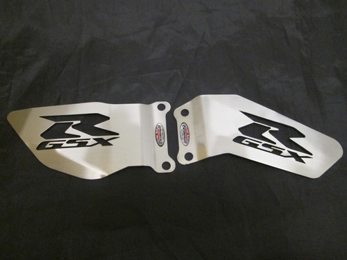 07-08 SUZUKI GSXR1000 en acier inoxydable pied peg talon PLAQUES-Beowulf hpsu 007