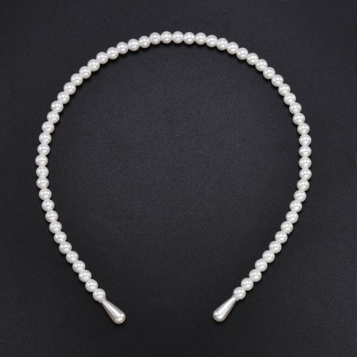 Women Fashion Pearl Hair Hoop Hair Band Elegant Headband Hairband Jewelry Gift
