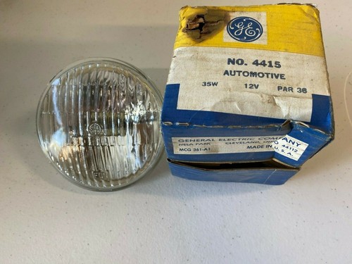 4415 GE 4415 Sealed Beam 4 1//2in Fog//Passing Lamp