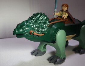 Lego Star Wars Obi-Wan and Boga Figure From Set 7255