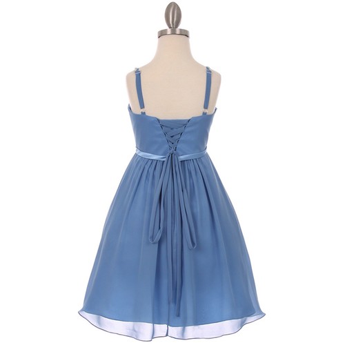 BLUSH Flower Girl Dress Bridesmaid Wedding Birthday Formal Party Dance Recital