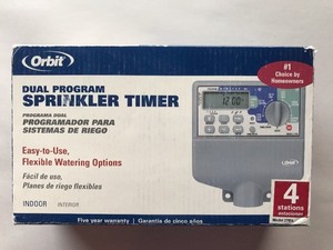 Orbit 27954 4-Station Dual-Program Indoor Irrigation Timer NEW